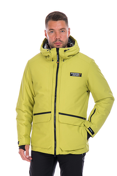 Мужская горнолыжная Куртка WHS Салатовый, 8783195