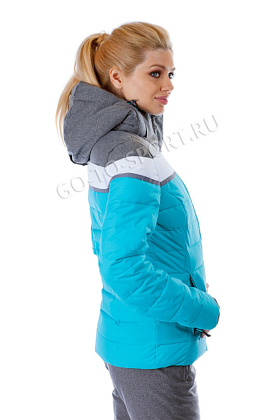 Женская горнолыжная Куртка High Experience Голубой, 698041