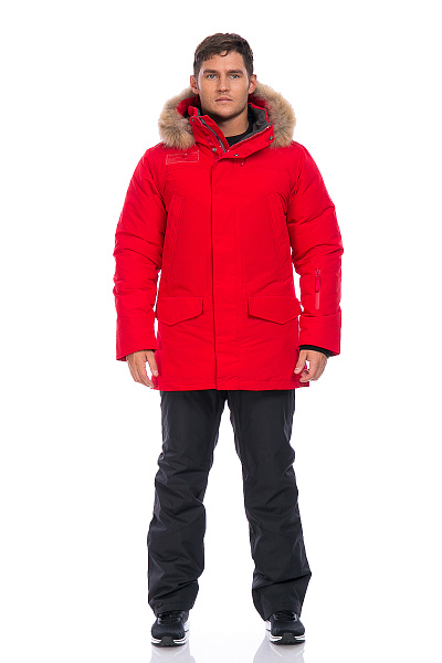 Мужская зимняя Парка Running River Красный, 827886