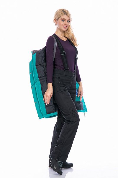 Женская зимняя Парка Running River Бирюзовый, 827884