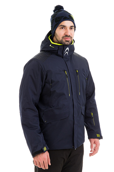 Мужская горнолыжная Куртка WHS Синий, 878392