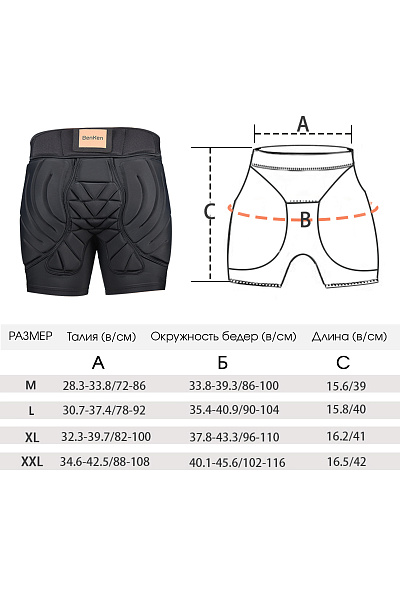 Шорты BenKen Черный, 66782