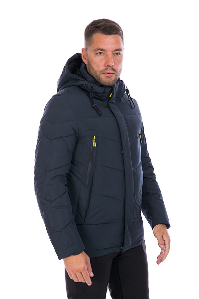 Мужской зимний Пуховик WHS Синий, 8783184