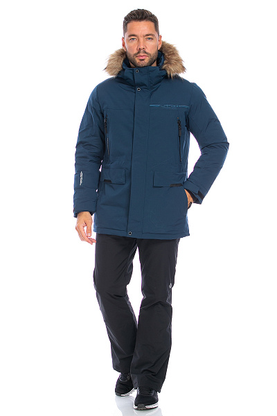 Мужской зимний Костюм Lafor Серо-синий, 767066K1