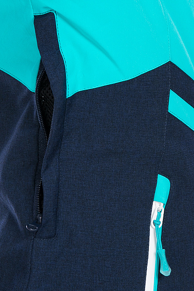 Женская горнолыжная Куртка High Experience Бирюзовый, 6980313