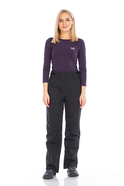 Женские горнолыжные Штаны WHS Черный, 8783344