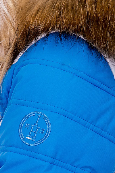 Женский горнолыжный Пуховик High Experience Синий, 6980259