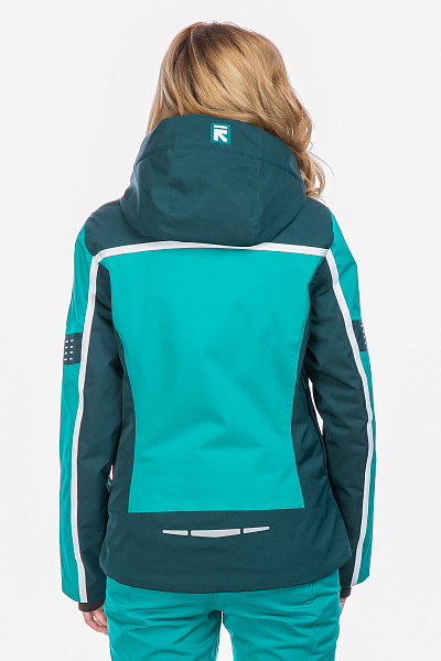 Женская горнолыжная Куртка Running River Зеленый, 827888