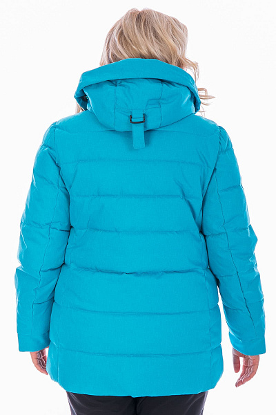 Женский зимний Пуховик WHS Голубой, 8783153