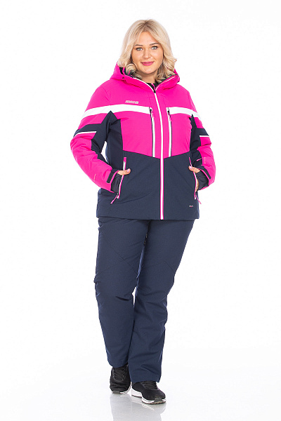 Женский горнолыжный Костюм High Experience Малиновый, 6980405K1