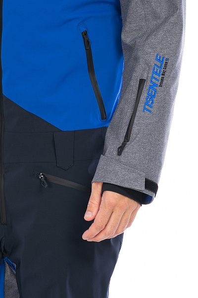 Мужской горнолыжный Комбинезон WHS Синий, 8783367