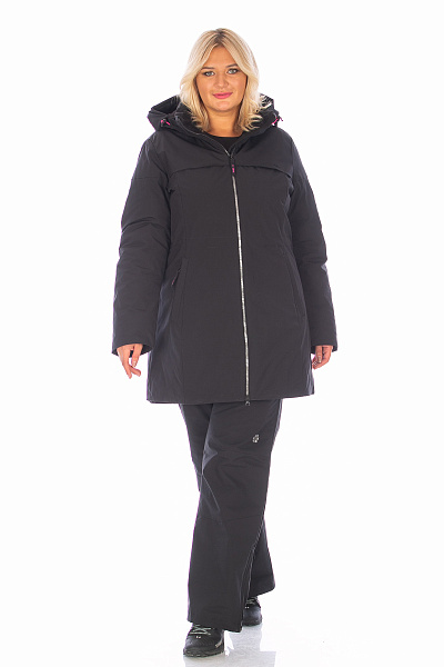 Женская зимняя Парка Lafor Черный, 767040