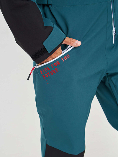 Комбинезон WHS Темно-зеленый, 8783492