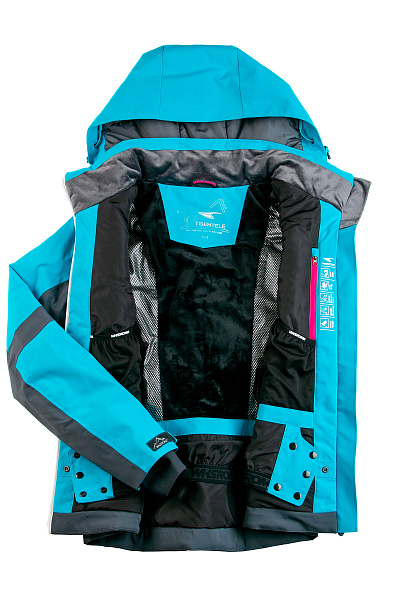 Женская горнолыжная Куртка WHS Бирюзовый, 8783362