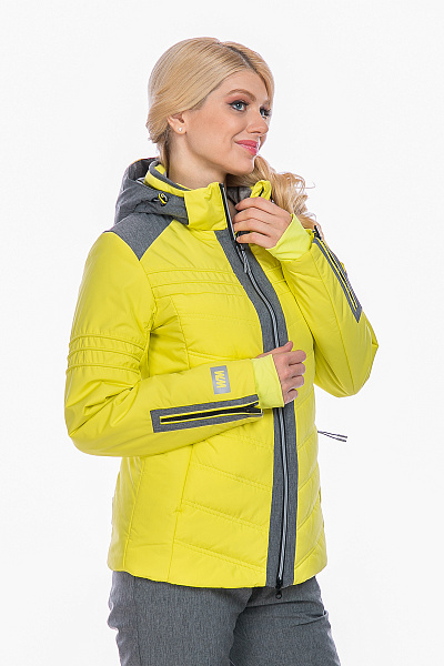Женская горнолыжная Куртка WHS Желтый, 8783247