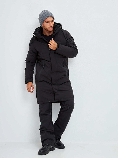 Парка Winday Черный, 877825