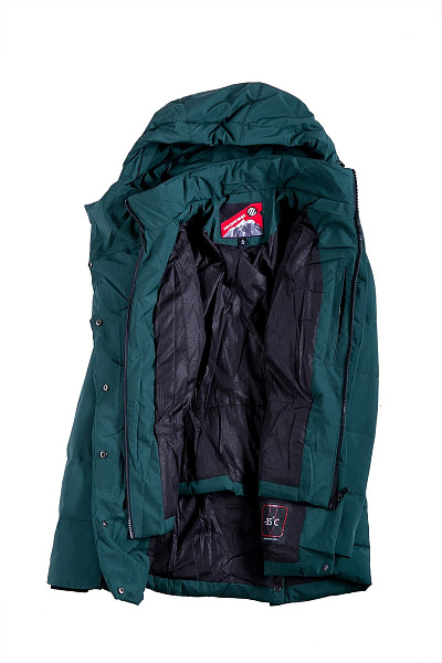 Женский зимний Пуховик WHS Зеленый, 8783151