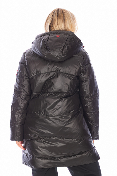 Женский зимний Пуховик Lafor Черный, 767032