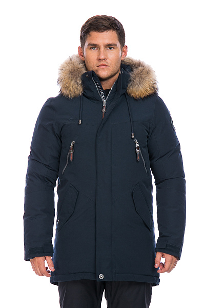 Мужская зимняя Парка High Experience Темно-синий, 6980334