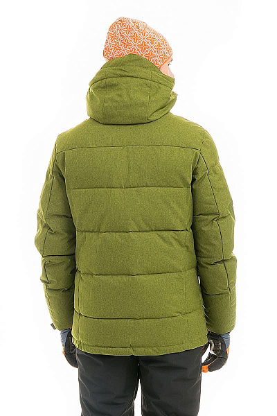 Мужской зимний Пуховик WHS Зеленый, 878377