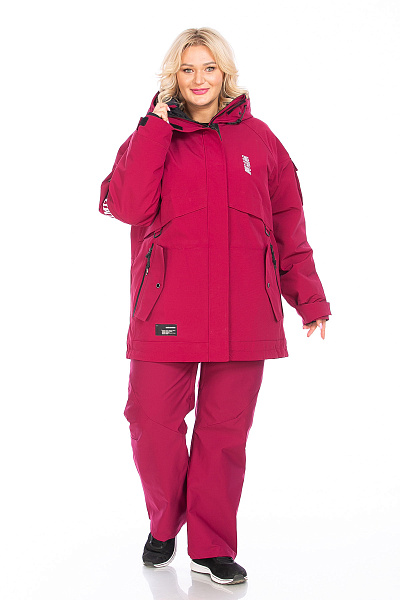 Куртка WHS Бордовый, 8783423