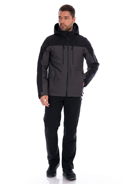 Ветровка Running River Темно-серый, 827853