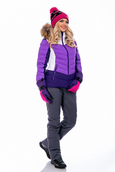 Женский горнолыжный Костюм High Experience Фиолетовый, 6980259K2