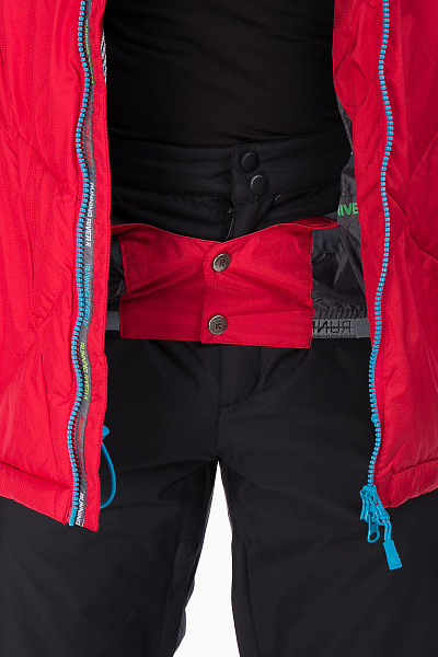 Мужской горнолыжный Пуховик Running River Красный, 827872