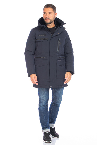 Парка WHS Темно-синий, 8783456