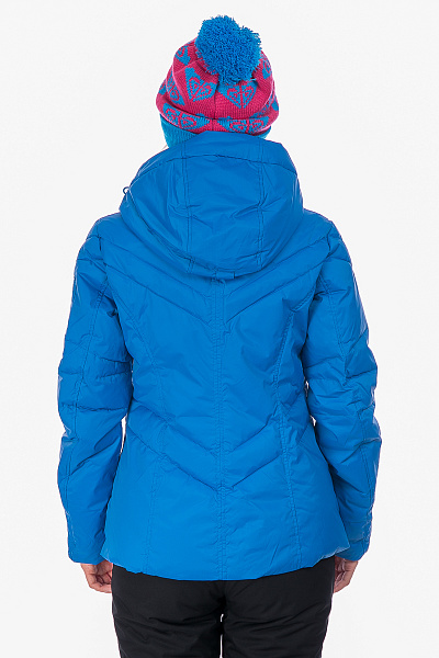 Женский горнолыжный Пуховик Running River Синий, 827866