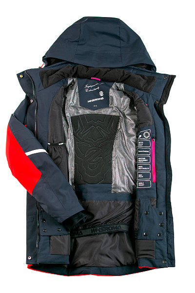 Женская горнолыжная Куртка WHS Темно-синий, 8783361