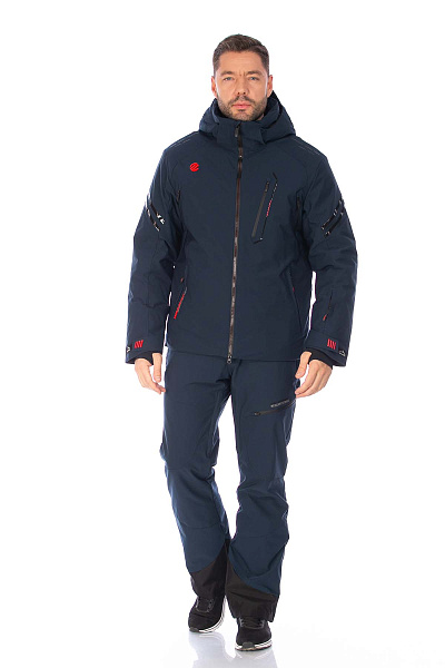 Мужской горнолыжный Костюм WHS Серо-синий, 8783471K1