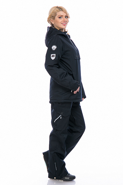 Женский горнолыжный Костюм High Experience Черный, 6980322K1