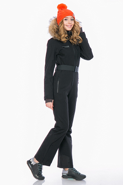 Женский горнолыжный Комбинезон Running River Черный, 827891