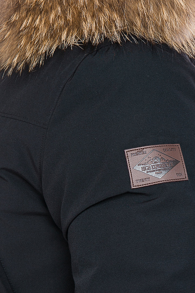 Мужская зимняя Парка High Experience Черный, 6980335