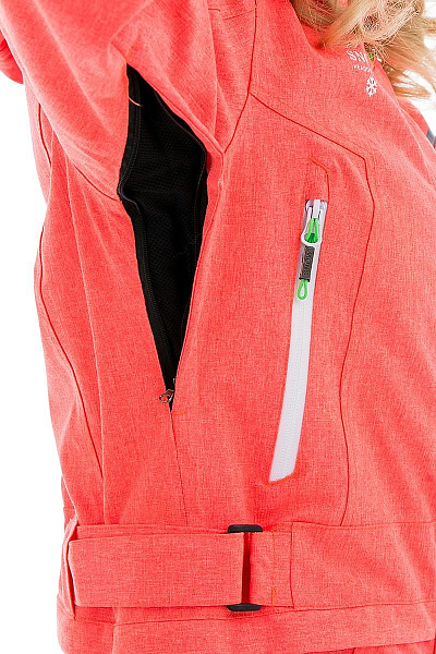 Женский горнолыжный Комбинезон Snow Headquarter Коралловый, 838111