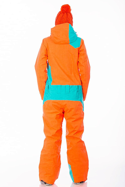 Женский горнолыжный Комбинезон Snow Headquarter Оранжевый, 838116
