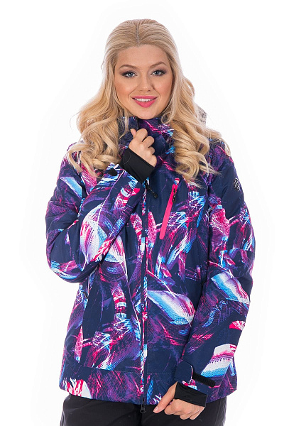 Женская горнолыжная Куртка WHS Фиолетовый, 8783157