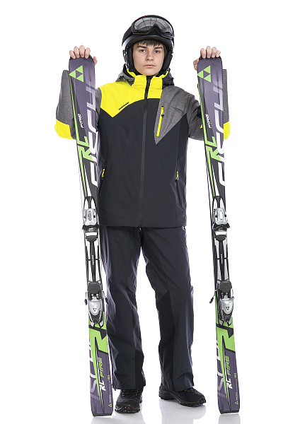 Детская горнолыжная Куртка WHS Темно-серый, 8783282