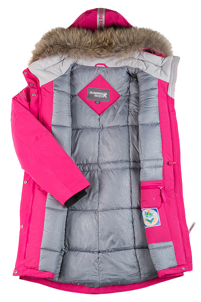 Женская зимняя Парка Running River Розовый, 827884