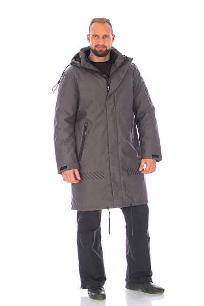 Мужской зимний Костюм Lafor Темно-серый, 767067K1