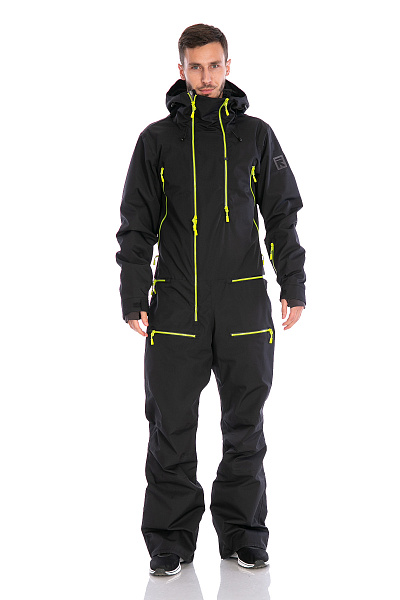 Мужской горнолыжный Комбинезон Running River Черный, 8278124