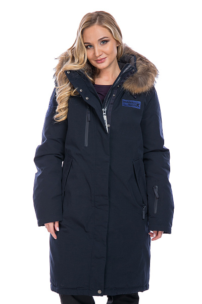 Женская зимняя Куртка Running River Темно-синий, 827865