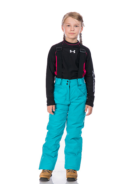 Детские горнолыжные Штаны WHS Бирюзовый, 8783208