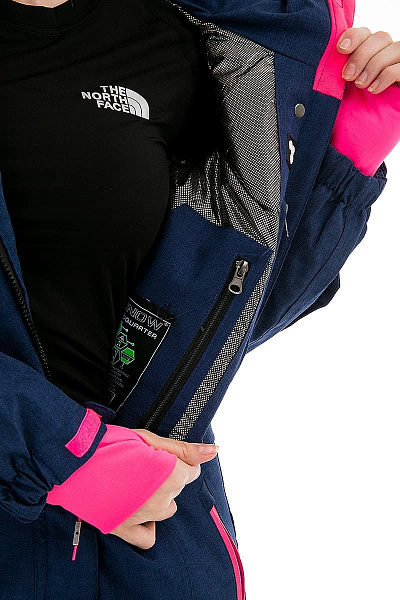 Женский горнолыжный Комбинезон Snow Headquarter Синий, 838111