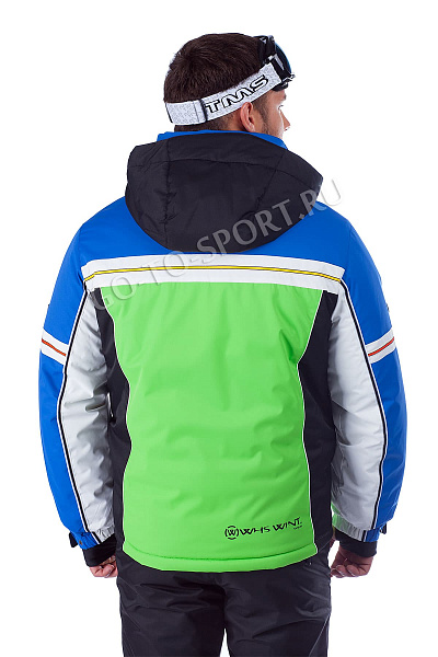 Мужская горнолыжная Куртка WHS Салатовый, 878325