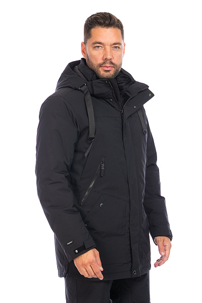 Мужская зимняя Парка WHS Черный, 8783356