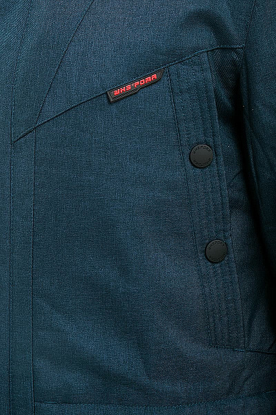 Мужская зимняя Парка WHS Синий, 878387