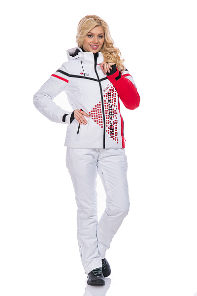 Женский горнолыжный Костюм High Experience Белый, 6980317K2