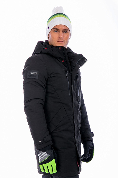 Мужская зимняя Парка WHS Черный, 8783132